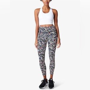Sweaty Betty Power 7/8 Graphic Print High-Rise Stretch-Woven Pattern Legging 12